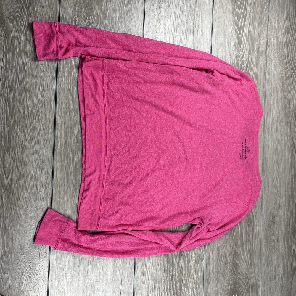 Peace Love World Women's Comfy I Am Beyoutiful Pullover Pink Large - Picture 7 of 8